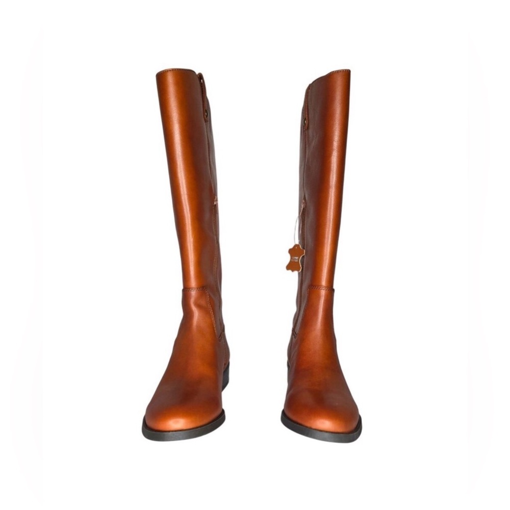I.N.C International Concepts Women's Tan Leather Boots - Picture 5 of 8